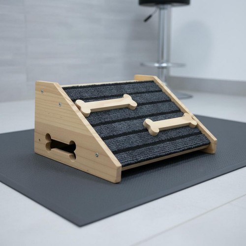 Wooden dog ramp gentle - dog,